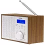 Denver DAB-46 kannettava DAB-radio, valkoinen