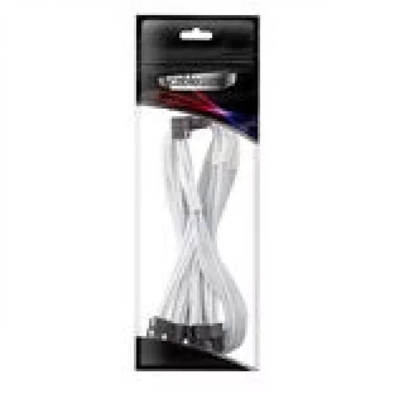 CableMod C-Series Pro -liitäntäkaapeli variantti A 90° 16-pin - 4×8-pin PCIe, valkoinen