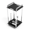 Tietokonekotelo Streacom DA6 Mini-ITX-kotelo - kromi