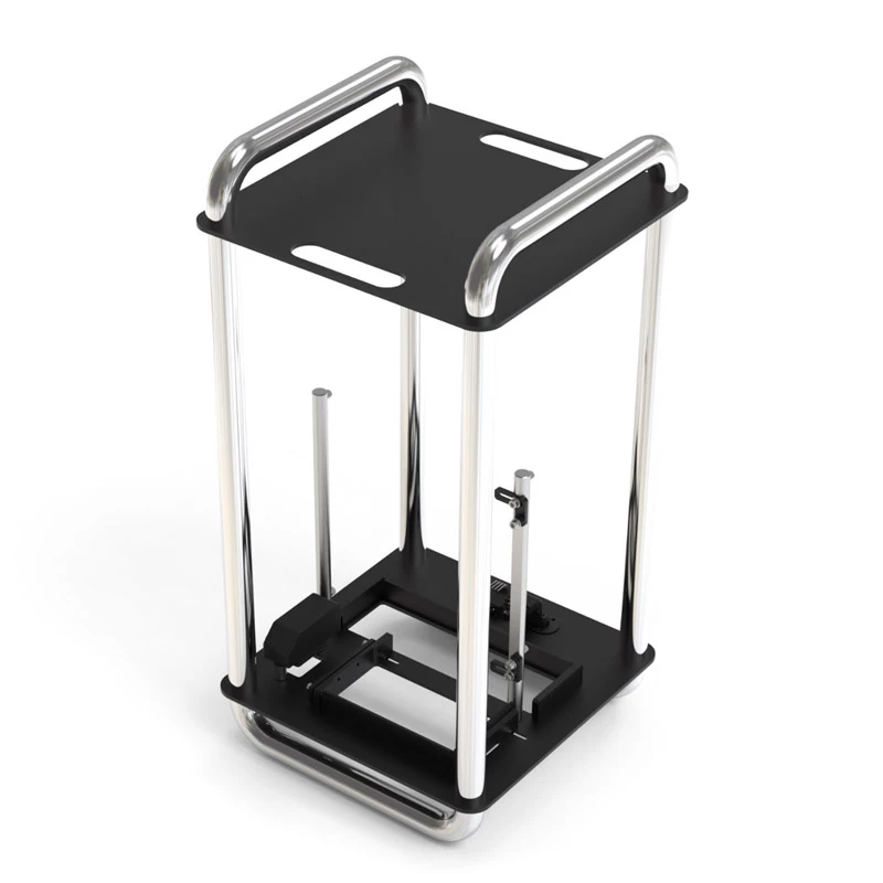 Tietokonekotelo Streacom DA6 Mini-ITX-kotelo - kromi