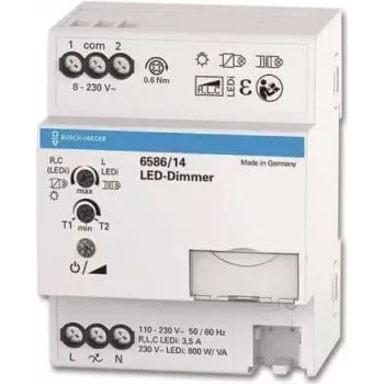 BUSCH 6586/14 LED-himmennin, REG, 800 VA (2CKA006590A0192)