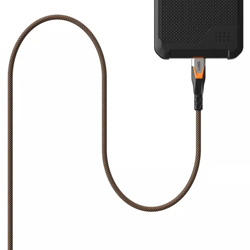 USB-C-USB-C-kaapeli C2G 9B4415114097 USB 3.2 Gen 2x2 0,75 m – musta/oranssi