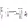Wentronic Goobay - puhelinkaapeli - TAE-F (M) - RJ-45 (M) - 15 m - musta (51236)