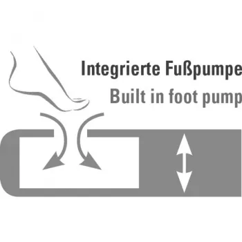 Ilmatäytteinen patja High Peak Double Comfort Plus malli 40025 — kahden hengen patja