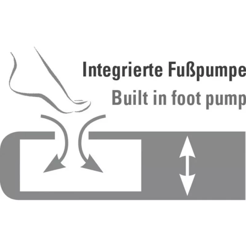 Ilmatäytteinen patja High Peak Double Comfort Plus malli 40025 — kahden hengen patja