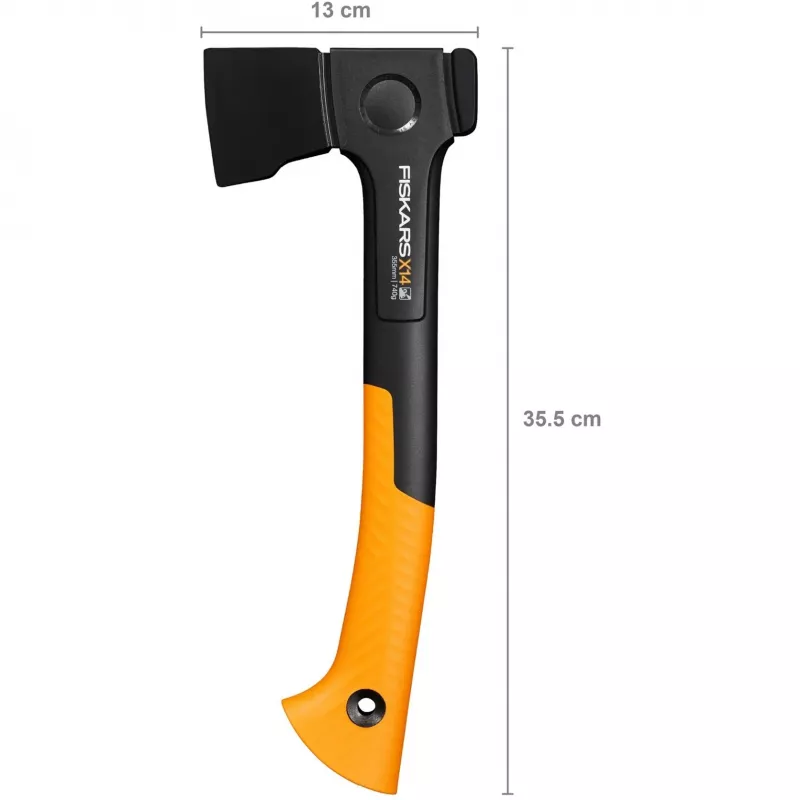 Fiskars 1069102 X14 kirves 355 mm 750 g taottu terä ergonominen kahva