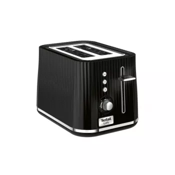 Leivänpaahdin Tefal Loft 2S TT761838 — 2 viipaletta, 7 paahtoastetta, sulatus/lämmitys, irrotettava murulaatikko, musta