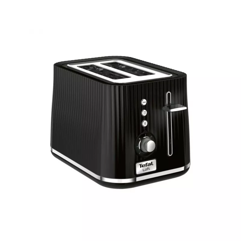 Tefal Loft 2S TT761838 leivänpaahdin, 2 viipaleelle, musta