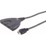 HDMI-kytkin 3x1 ShiverPeaks SP05-02007 4K60Hz Eco