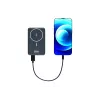 Port Designs 907005 varavirtalähde 10000 mAh langaton lataus musta