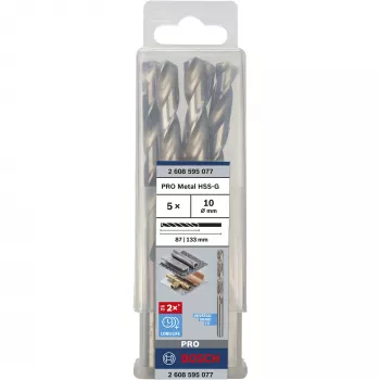 poranteräsarja Bosch HSS-G 5 kpl 1 cm halkaisija