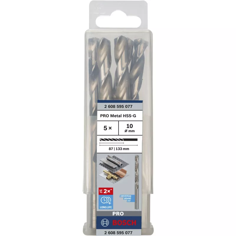 poranteräsarja Bosch HSS-G 5 kpl 1 cm halkaisija