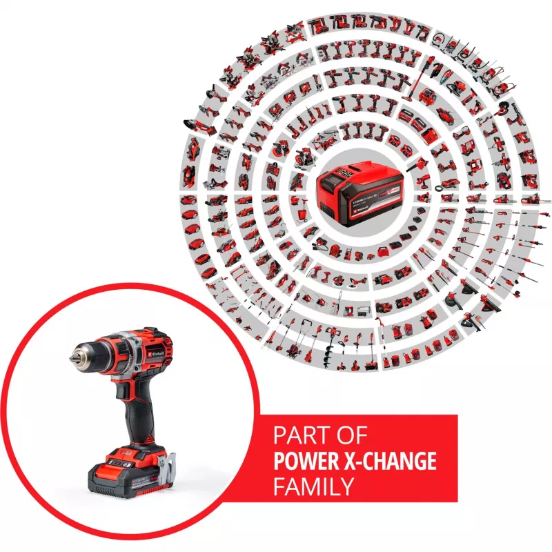 Einhell 4513896 akkuporakone musta