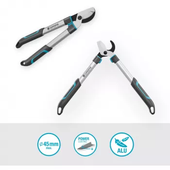 Gardena EasyCut S -oksasakset harmaa/turkoosi 50 cm (12030-88)