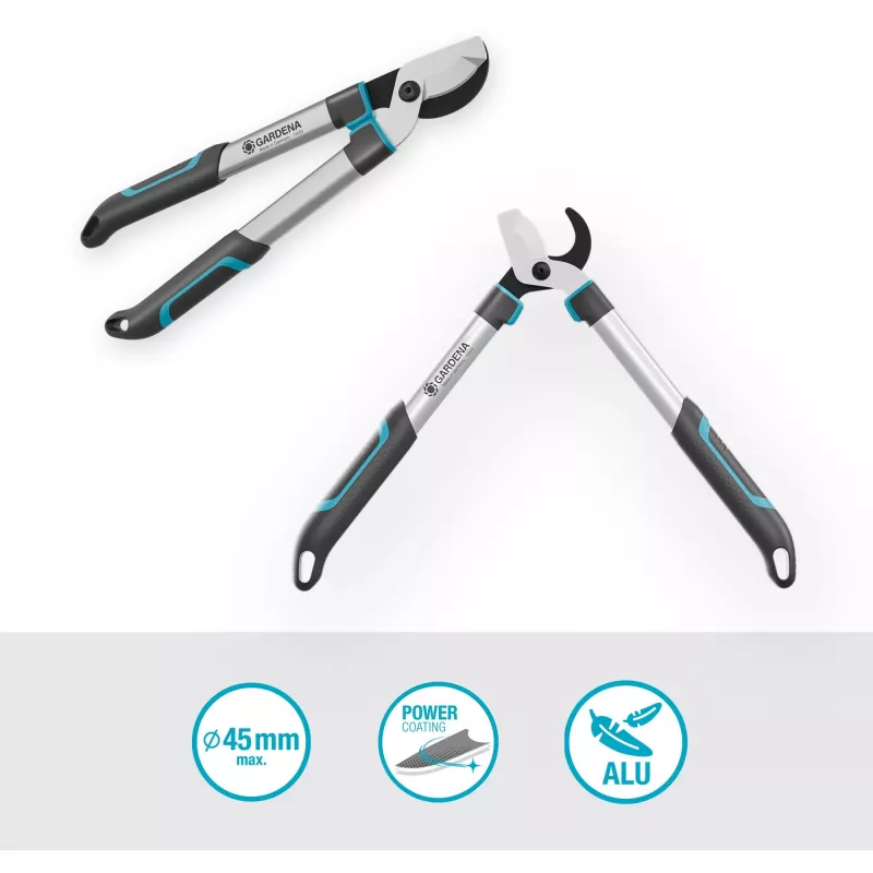 Gardena EasyCut S -oksasakset harmaa/turkoosi 50 cm (12030-88)