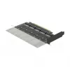 DeLOCK PCI Express x16 -kortti 5 x sisäiseen M.2 Key B / SATA