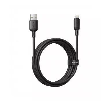 USB-latauskaapeli Baseus Silky Series 2,4 A, 2 m — USB-virta- ja latauskaapeli