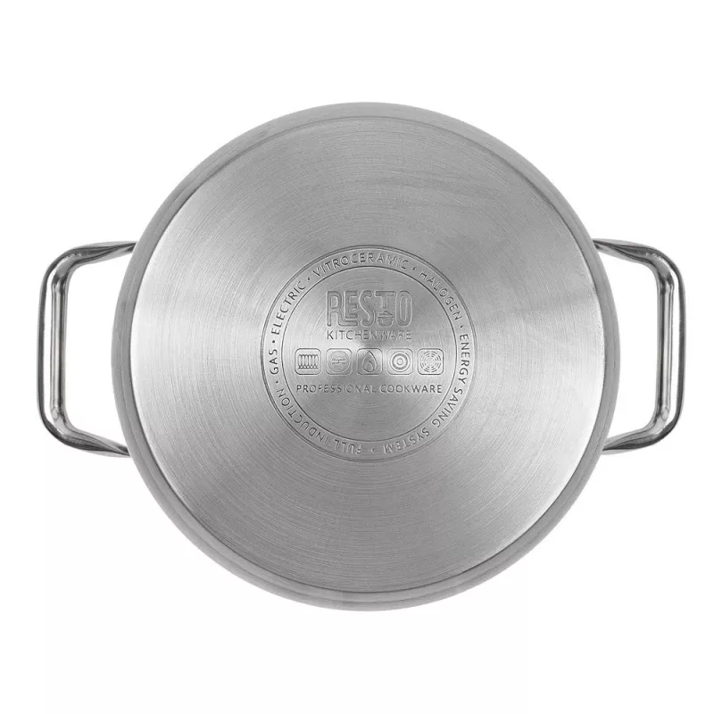 Resto keittiöastia Libra 3,6 L pyöreä ruostumaton teräs