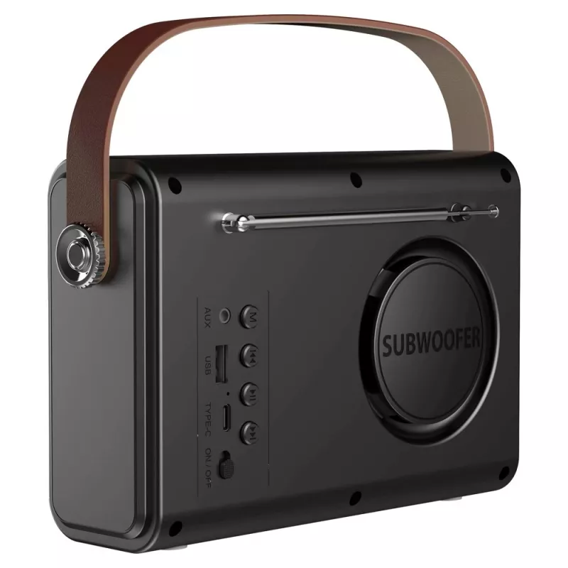 Kannettava radio Savio RS-01 analoginen musta