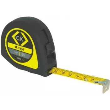 Mittanauha c.k tools T3442 – 3 m pituus, teräsnauha, kompakti kotelo