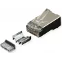 ROLINE RJ45-liitin Cat.6A suojattu+sisäosa 10 kpl (21.17.3099)