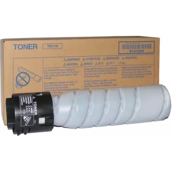 Värikasetti Konica Minolta A1UC050 TN116 kaksipakkaus 6000 sivua musta