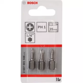 Bosch 2 607 001 508 ruuvausbitti 3 kpl