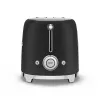 Leivänpaahdin Smeg 50's Style TSF01BLMEU 2 viipaletta musta ruostumaton teräs