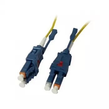 LWL-2-kuitupatchkaapeli 3 m LC-LC 9/125 µm OS2 Uniboot käännettävä Push/Pull AD 2 mm - kaapeli - single- eli monomode-kuitu (S215529)