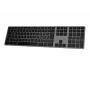 Langaton näppäimistö Matias FK418BTLB-UK — alumiini, taustavalaistu, Space Gray
