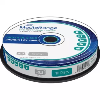 DVD+R DL MediaRange MR466 8,5 GB 10 kpl