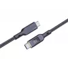 AUKEY CB-MCC102 USB-kaapeli 1,8 m USB-C musta 480 Gbit/s