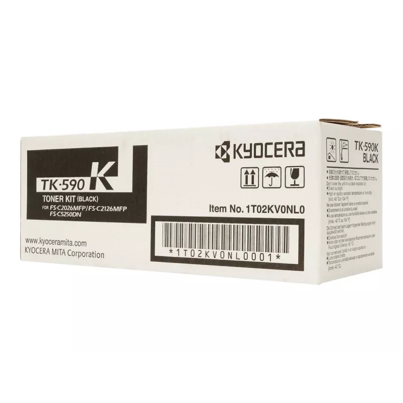KYOCERA TK-590K värikasetti 1 kpl alkuperäinen musta