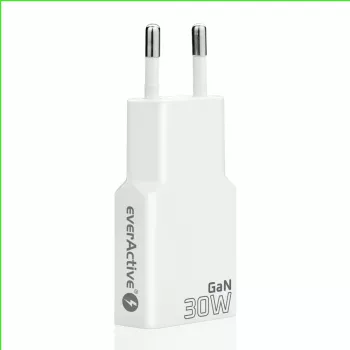 everActive SC-385Q Super ohut QC 4 Fast Charging -verkkolaite — USB-pikalaturi, kompakti muotoilu