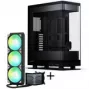 PHANTEKS Evolv X2 + TRYX PANORAMA SE ARGB täydellinen nestejäähdytys - musta, 360 mm
