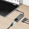 USB 3.2 Gen1 -keskitin, 3-porttinen 2,5G Ethernetillä