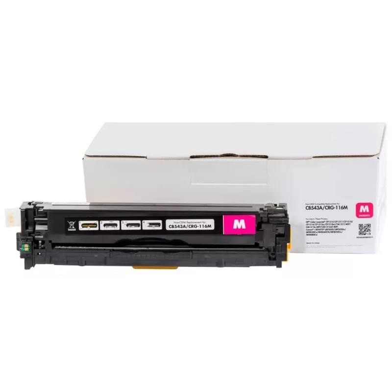 Yhteensopiva Static-Control Hewlett-Packard CB543A/CE323A/CF213A/Canon CRG716, magenta, 1800 s. IP Sa