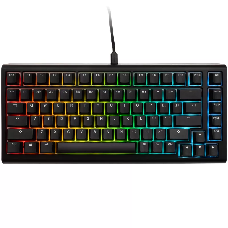 Ducky Tinker 75 näppäimistö Gaming USB US englanti musta