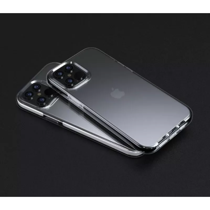 Iskunkestävä suojakotelo Devia Skyfall iPhone 12 Pro Max, valkoinen