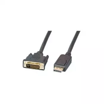 EFB-Elektronik DisplayPort/DVI 24+1 kaapeli, St-St, 1 m, musta Valmistaja: EFB Elektronik (K5564SW.1V2)