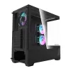 Darkflash DS900 AIR tietokonekotelo, ATX, musta