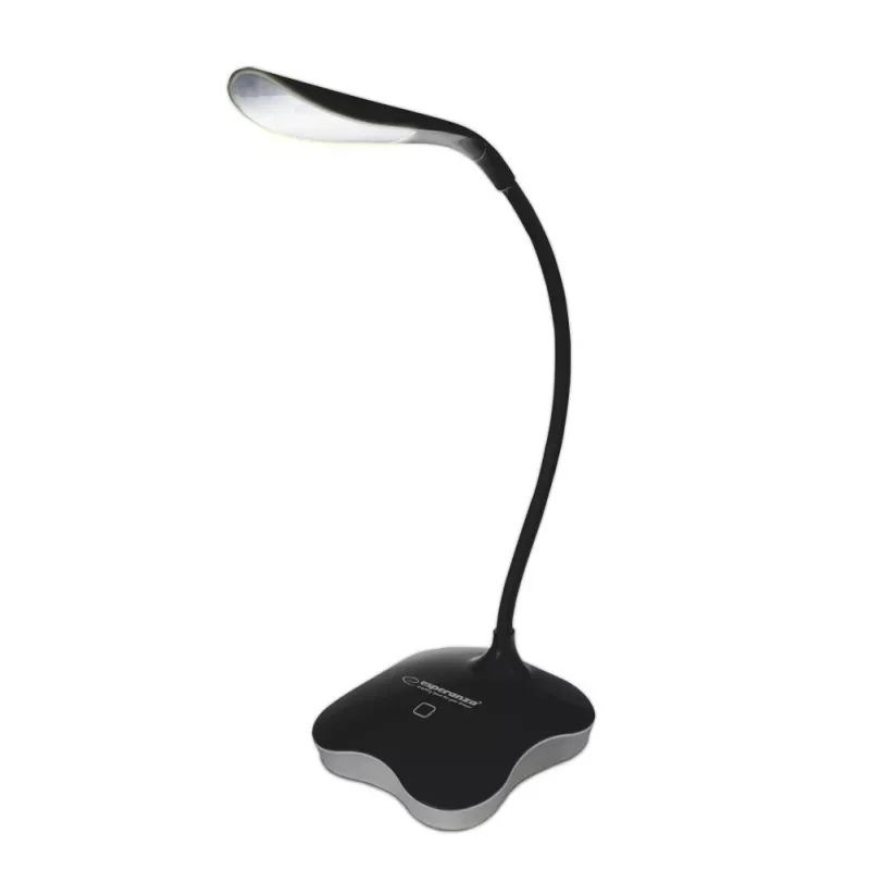 Esperanza ELD105K Mimosa LED-pöytävalaisin, 3 W, musta