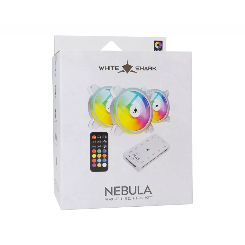 ARGB-valaisusarja White Shark Nebula-2 5V RGB (malli NEBULA-2-W)