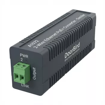 DoorBird A1072 PoE -muunnin 2-johto Ethernet