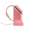 Latausteline Stelio ST-CHS01-PK Junior pinkki – USB-lataustelakka puhelimille ja tableteille, yksi portti, kompakti
