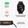 Älykello Apple Watch Ultra 3 GPS + Cellular 49 mm Black Titanium -kotelo Black Titanium Milanese Loop -rannekkeella Medium