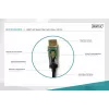 HDMI AOC hybridi-kuituoptinen kaapeli Digitus AK-330125-200-S