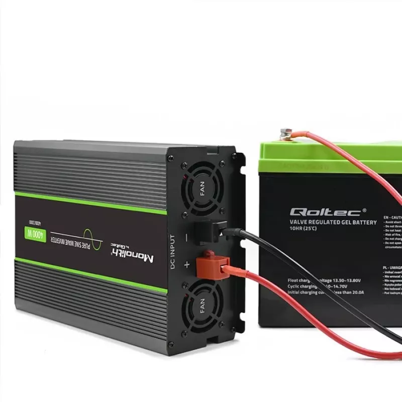 Qoltec Monolith virtalähde auto 4000 W musta