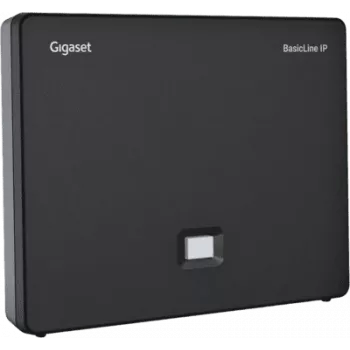 Gigaset BasicLine IP langaton DECT-puhelin, VoIP-tukiasema, musta (S30852-H3214-R101)