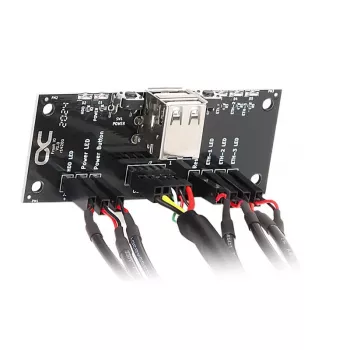 Sisäinen virtakaapeli Alphacool 25054 80 m suora liitin